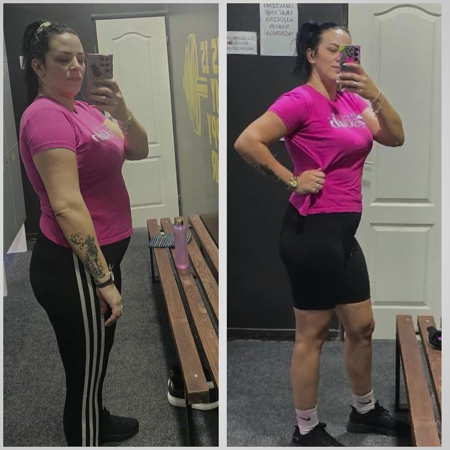 💥Novi rezultat u timu💥 Slika lijevo 103kg. Slika desno 94kg. -Rezultat ne dolazi preko noći. 2 mjeseca rada. Radili smo 3 težinska treninga sedmično bez ishrane❗️ Samo disciplina. Smanjila unos “junk” hrane — i tijelo je odgovorilo. 👉🏻 -9 kg 👉🏻 Više energije 👉🏻 Samopouzdanje koje se ne može kupiti Nije savršeno. Nije lako. Ali je stvarno. Svaka čast, dalje nastavljamo još jače. 👏🏻🦾 @aleksandra_ciric_91 -Tijelo uvijek vraća ono što mu daješ. Pitanje je — šta mu TI daješ? . . . . . Za više informacija pišite u DM📲 #Gym #Fit #Klijent #ThisIsSparta
